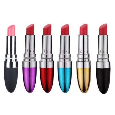 China Silicone+ABS Girls Power Vibrator Mini Bullet New Arrival Lipstick 2023 Good Quality Vibrator Sex Toys For Women for sale