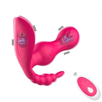 China 105minute Girls Operate Portable Female Remote Control Vagina Hot Selling Massager Invisible Vibrator Sex Toy For Female Adult Sex RP for sale