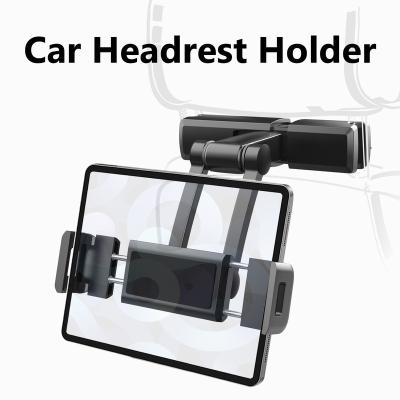 China Professional Car Accessories Adjustable Phone Holder Backseat Mobile 360 ​​Degree Rotate Retractable Stand Backseat Bracket iPad Socket for sale