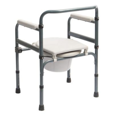 China Hot Selling Commode Chair With Adjustable Height Adult Potty Chair For Seniors One Size Fits All for sale