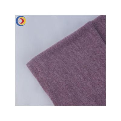 China Soft Blend Brushed Color Cotton Rib Fabric For Underwear From Factory Supplier Rayon65% Polyester35% for sale