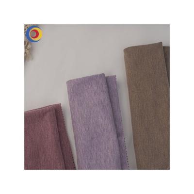 China Soft warm 40s 65%rayon 35%polyester elastic fabric rayon polyester brushed wool rayon polyester fabric for thermal underwear for sale