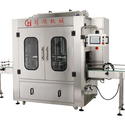 China Best Selling Food Negative Pressure Filling 4 Heads Semi Automatic Wine Making Machine Equipment for sale