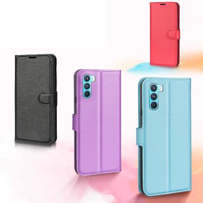 China Shockproof Mobile Phone Case Compatible with OPPO K9 Pro Leather Flip Cover with Card Slots for sale