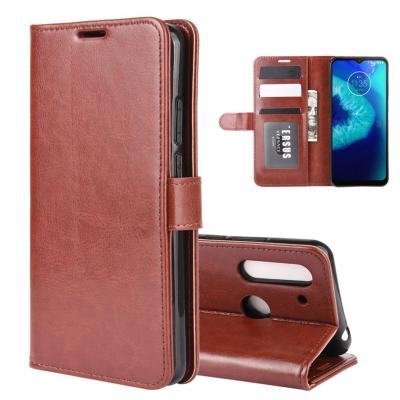 China Anti-drop For Moto G8 Power Lite Mobile Back Cover Phone Case For Motorola G8 Power Lite Leather Cover Flip Mobile Cover Holder Phone Case for sale