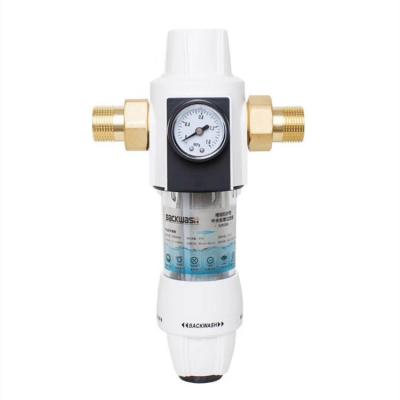 China Surface Inline Scraper House Whole Rotating Auto Slick RO Water Pre / Prefilter Water Filter for sale