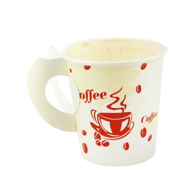 China Wholesale Biodegradable Biodegradable Paper Coffee Cup With Handle for sale