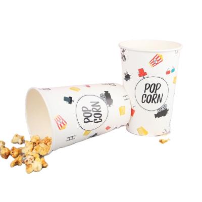 China Disposable Candy Container Popcorn Paper Cup For Movies for sale