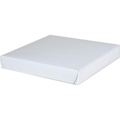 China Eco - Friendly Kraft White Cardboard Recyclable Pizza Packing Box for sale