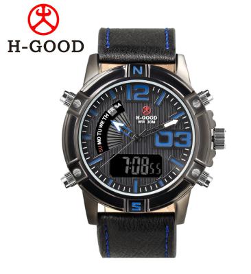 China H-GOOD 773 China Alarm Watch Factory Sale Products Best Relojes Hombre With Display Analog-Digital Watches For Student for sale