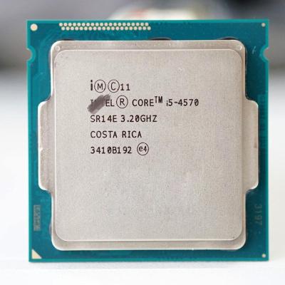 China Cheapest Cost While 2022 Highest Quality New Original CPU i5-4570 For Intel Core SR14E 3.2GHz Processor 84w LGA1150 Quad-core i5 Desktop Processors for sale