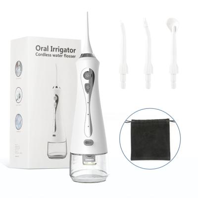 China 2021 Hotel Waterproof Portable IPX7 Irrigation Portabl Cordless Water Flosser With Wholesale Price for sale