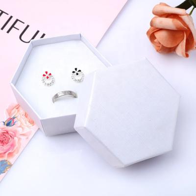 China Wholesale Custom Handmade Logo Jewelry Box Earring Ring Box Jewelry Packaging Box for sale