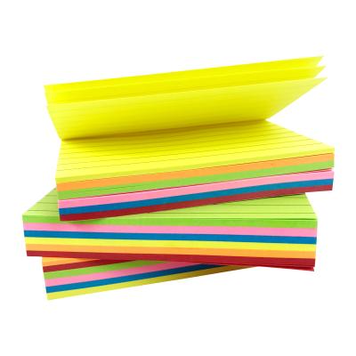 China Colorful Logo Memo Pad Self Adhesive Custom Strong Sticky Notes Pad Self-Adhesive for sale