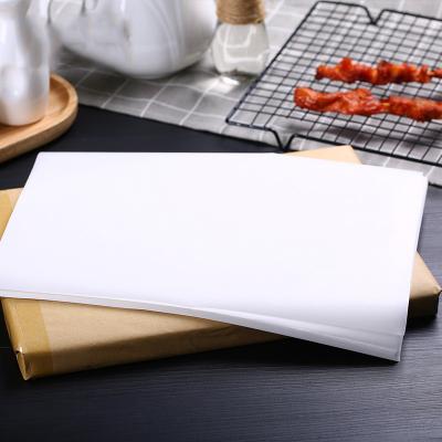 China Factory Biodegradable Silicone Parchment Double Sided Baking Baking Custom Food Grade Butcher Paper Barbecue Kraft Paper Roll for sale