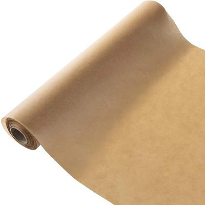 China Non-Stick White Biodegradable Parchment Paper Food Baking Paper Rolls for Cooking Grilling Roasting for sale