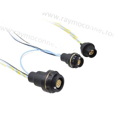 China Shell Size Push Pull Minimax Power Audio Video Connector 08 Cable Connectors for sale