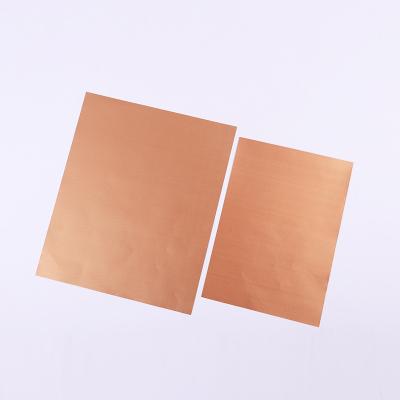 China 33cmX40cm 0.2mm Copper Color PTFE Non-Stick Sustainable BBQ Grill Mat for sale