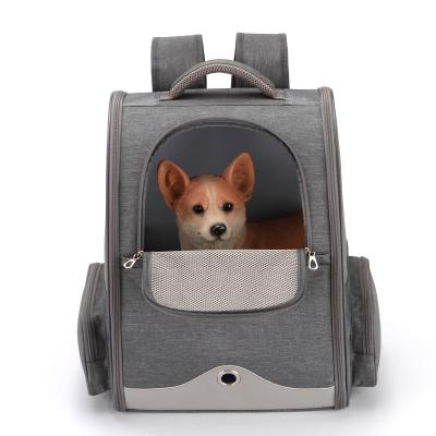 China New Sustainable Pet Small Size Adjustable Stylish Shoulder Outside Carry Capsule Bag for sale