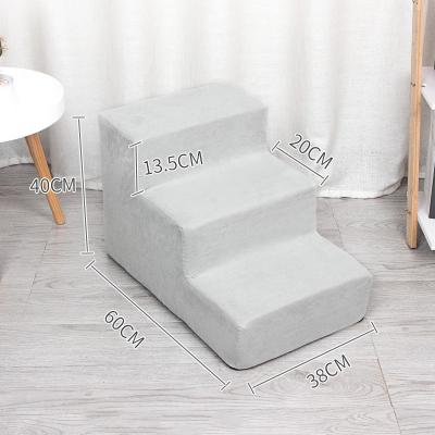 China New Viable Removable Replaceable Bed Sofa Pet Climb Ladder Cover 1Layer/2Layer/3Layer/4Layer Brown Color for sale