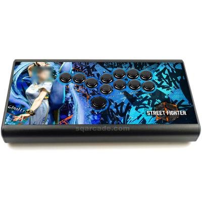 China Custom Programmable Button Street Fighter SANWA Gamepad OBSF-30 Hitbox Arcade Controller Video Game Fightstick 6 Buttons Fighting Game For PC for sale