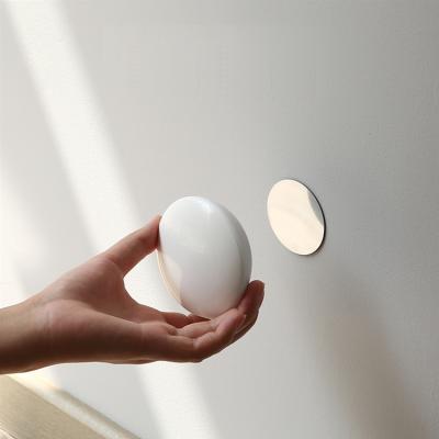 China KORONA Eco-friendly Indoor Smart Led Round Night Light IR Sensor Hallway Light With Magnetic Stick for sale