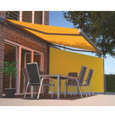 China Wholesale Customized Outdoor Smart Aluminum Retractable Cassette Tent Use Windproof Electric Window Awning For Shop for sale