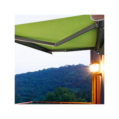 China Retractable Windproof Awning Material Electric Folding Metal Tent Shade Sliding Outdoor Roof Canopy Retractable Roof Tent for sale