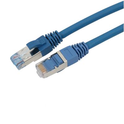 China OEM CE CERTIFIED EXW UL/ETL/DELTA High Quality Certified Cat5E SSTP Protected Patch Cord Factory Supply CAT5E SFTP for sale