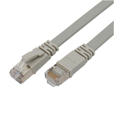 China Flat Ethernet Cable Shield Cat5e Patch Cord Cable 5E FTP for sale