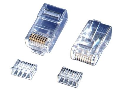 China Networking / Data Center Network RJ45 Modular Jack 8P8C Cat.5 Cat.5E RJ45 Connectors for sale