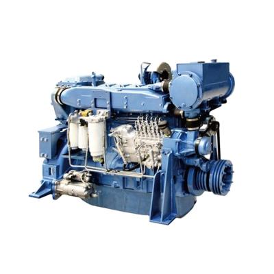 China 220KW-294KW WD12 1800rpm Turbo Good Performance Marine Diesel Engine Complete Water Cooled Type for sale