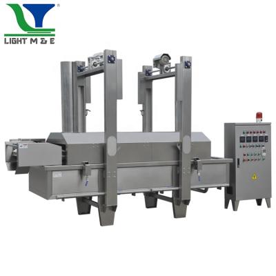 China HOTEL Continuous Frying Machine For Beans Snack Making Machine for sale