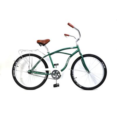 China Wholesale High Quality Steel 26 Inch Single Speed ​​Coaster Hub Beach Cruiser Bike for sale