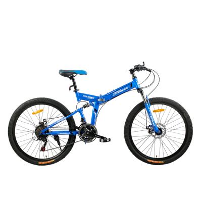 China New Popular 26 Inch Street Full Suspension Cheap Men Folding Bike Bicycle for sale