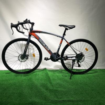 China Steel Racing Flat Dirt Bicycle 700c 21 Speed ​​Road Bicycle for sale