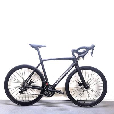 China Carbon Fiber Full Carbon Fiber Road Bike Bicycle In Stock 22 Speed ​​700C Disc Brake Full Carbon Frame UCI Racing Bikes for sale