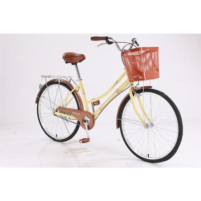 China Wholesale 24 Inch Steel Women Bike Lady Bicycle Steel Frame Cheap Bicycle for sale