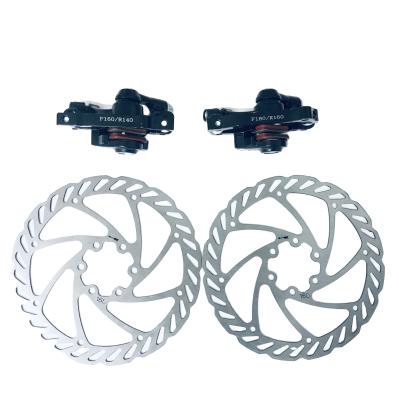 China Line Pulling Disc Brake Stock Bicycle Frame Disc Brake Steel Rotor Disc Brakes For Bicycle for sale