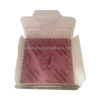 China Glass Microfiber Optical Cleaning Cloth With Paper Gift Box Packaging for sale