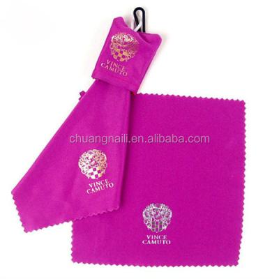 China Glass Key Chain Microfiber Cleaning Cloths for sale