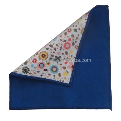 China Sustainable Custom Double Layers Microfiber Composite Cleaning Cloth for sale