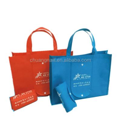 China Eco Folding Recycle Foldable Non Woven Bag for sale