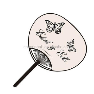 China China High Quality Funny Cartoon Chinese Plastic Hand Fan for sale