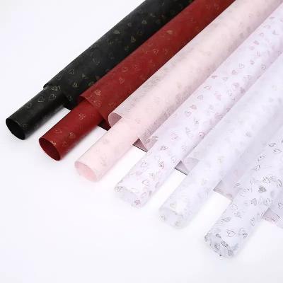 China New Style Waterproof Manufacturer Wholesale Bouquet Gift Wrapping Paper Lined Sydney Paper Flower Wrapping Paper for sale