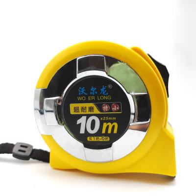 China Durable Portable Steel Tape Measure Tool Auto Lock 10m Retractable Professional Measuring Tape System High Accuracy for sale