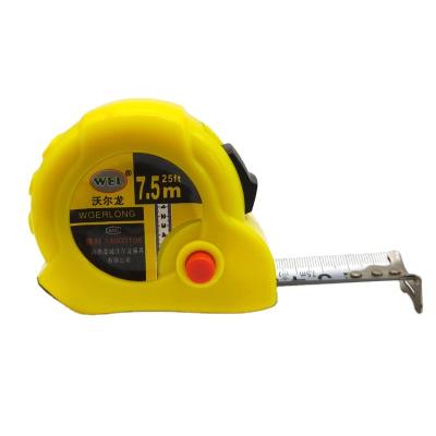 China Durable High Quality Waterproof Steel Measuring Tape 7.5m*25mm Tape Measure for sale