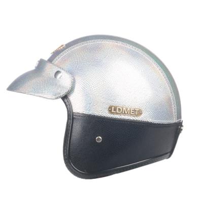 China Open Face 3/4 Helmet Motorcycle Helmets For Quick Release Buckle for sale