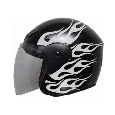 China Helmets Industry Sun Lens Filp Up Quick Release Hot Sale 3/4 Motorcycle Helmet Open Face Helmet Quick Release Buckle for sale