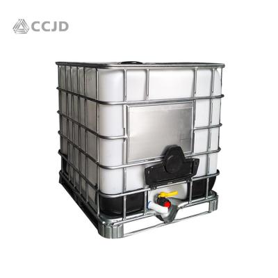 China Food Grade 1000L Ibc Pharmaceutical Intermediate Stainless Steel Ibc Bulk Container for sale